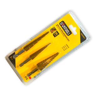 BROCA PARA METAL ESCALONADA 3PCS HEX-R UYUSTOOLS