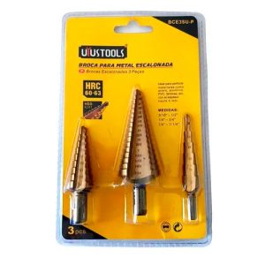 BROCA ESCALONADA 3PCS UYUSTOOLS