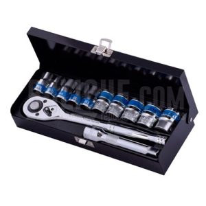 AUTOCLE R-1/2" 12 PZAS 10- 24MM CAJA METAL UYUSTOOLS