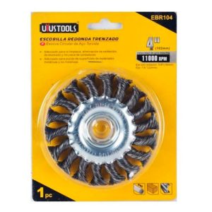 ESCOBILLA REDONDA TRENZADO 4" UYUS