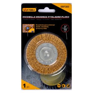 CEPILLO CIRCULAR LISO P/TALADRO 3" (75MM) UYUSTOOLS