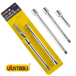JGO DE EXTENSIONES R-3/8" 3 PZAS UYUSTOOLS
