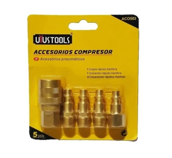 ACOPLES SET DE 5PCS BRONCE UYUSTOOLS