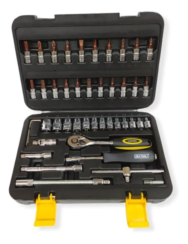 DADOS PROFESIONAL 46PCS 1/4" UYU