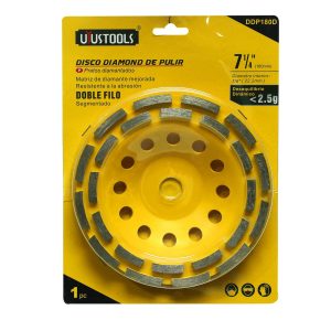 DISCO DIAMOND DE PULIR 180MM DOBLE FILO UYU
